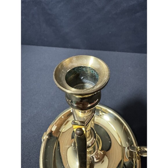 Baldwin Brass Nautical Swinging Table or Wall Mount Chamber Stick Candle Holder - Picture 9 of 10